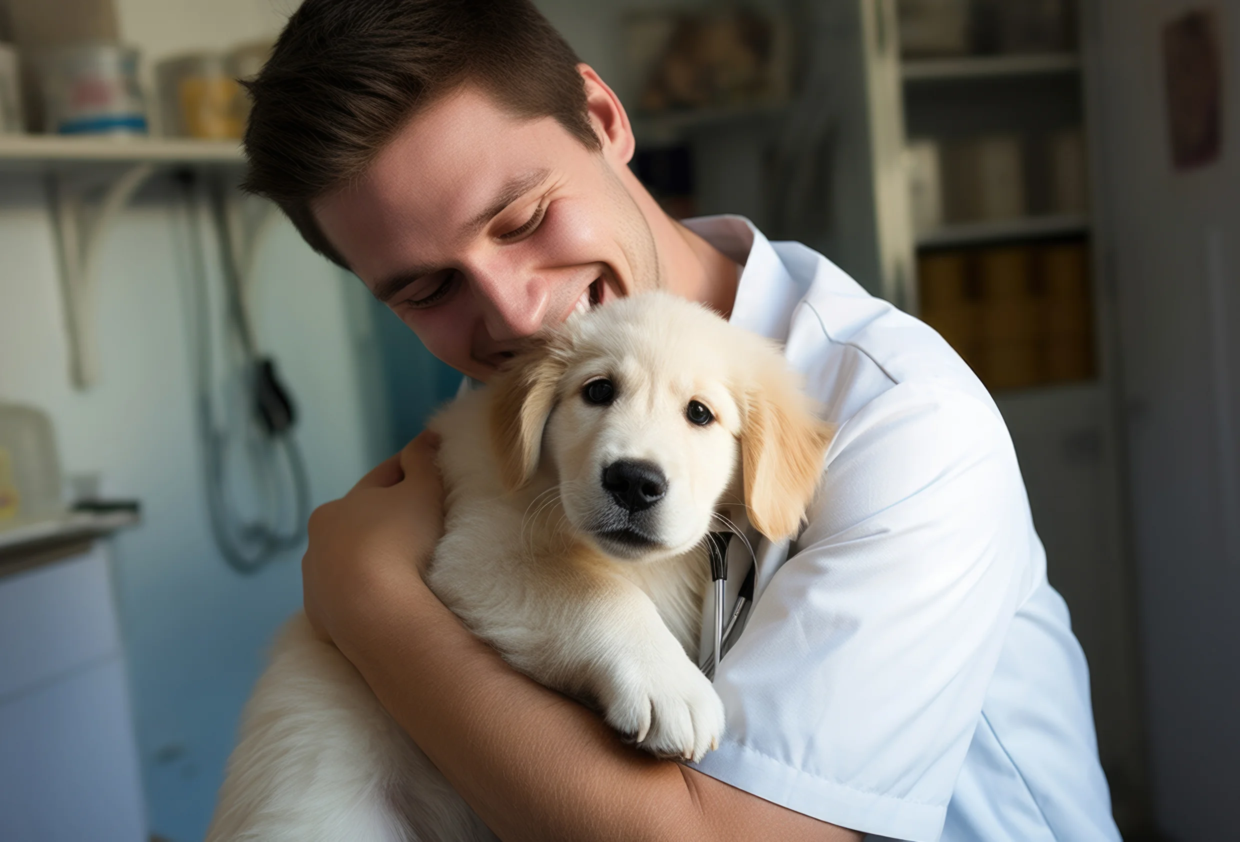 Loving pets